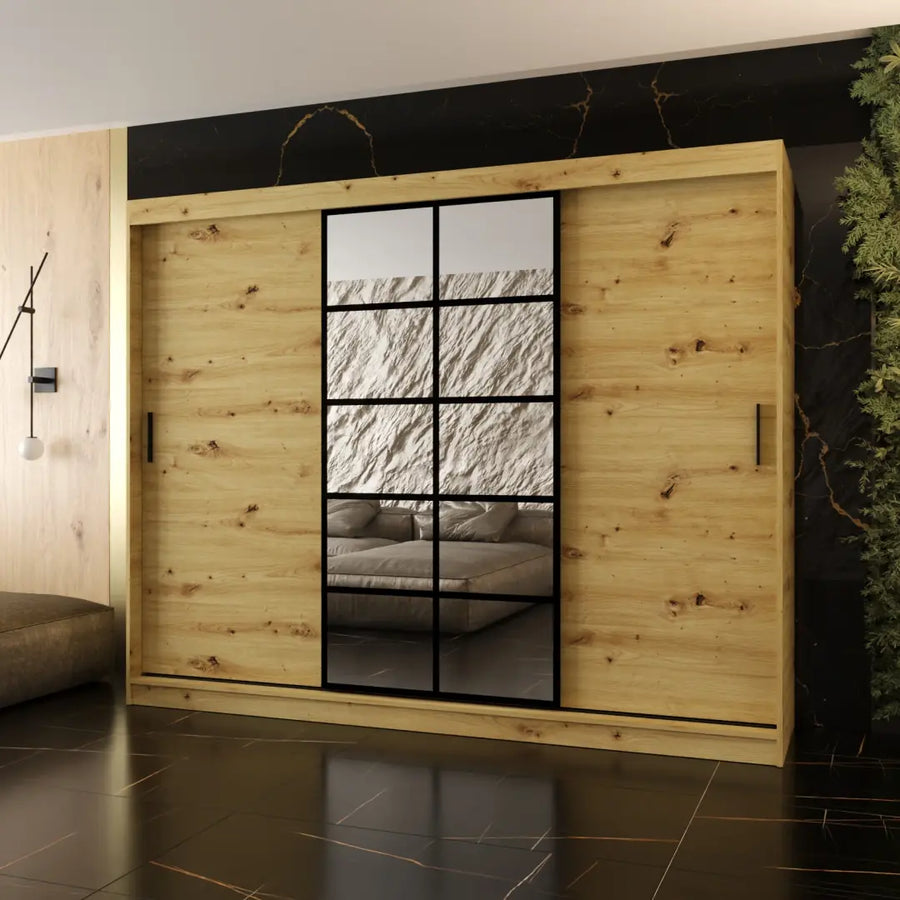 Orlando Sliding Door Wardrobe 250cm