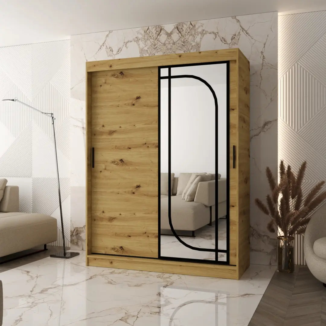 Alabama Sliding Door Wardrobe 150cm