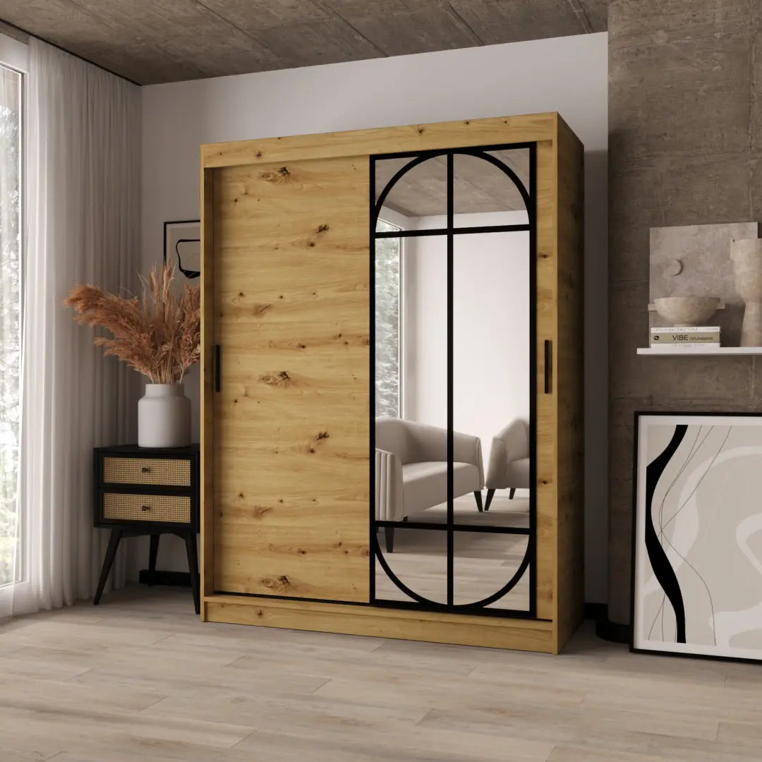 Lugo Sliding Door Wardrobe 150cm