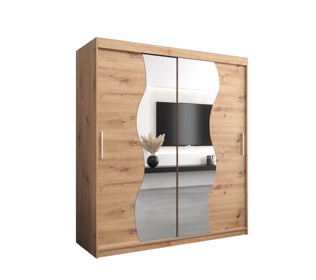 Madrid Sliding Door Wardrobe 180cm