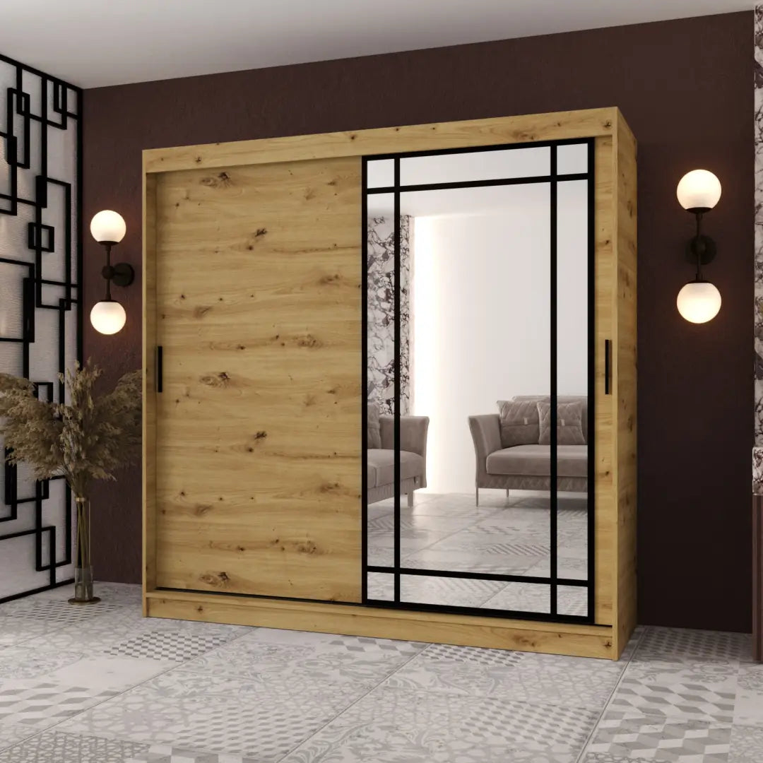 Almeria Sliding Door Wardrobe 200cm
