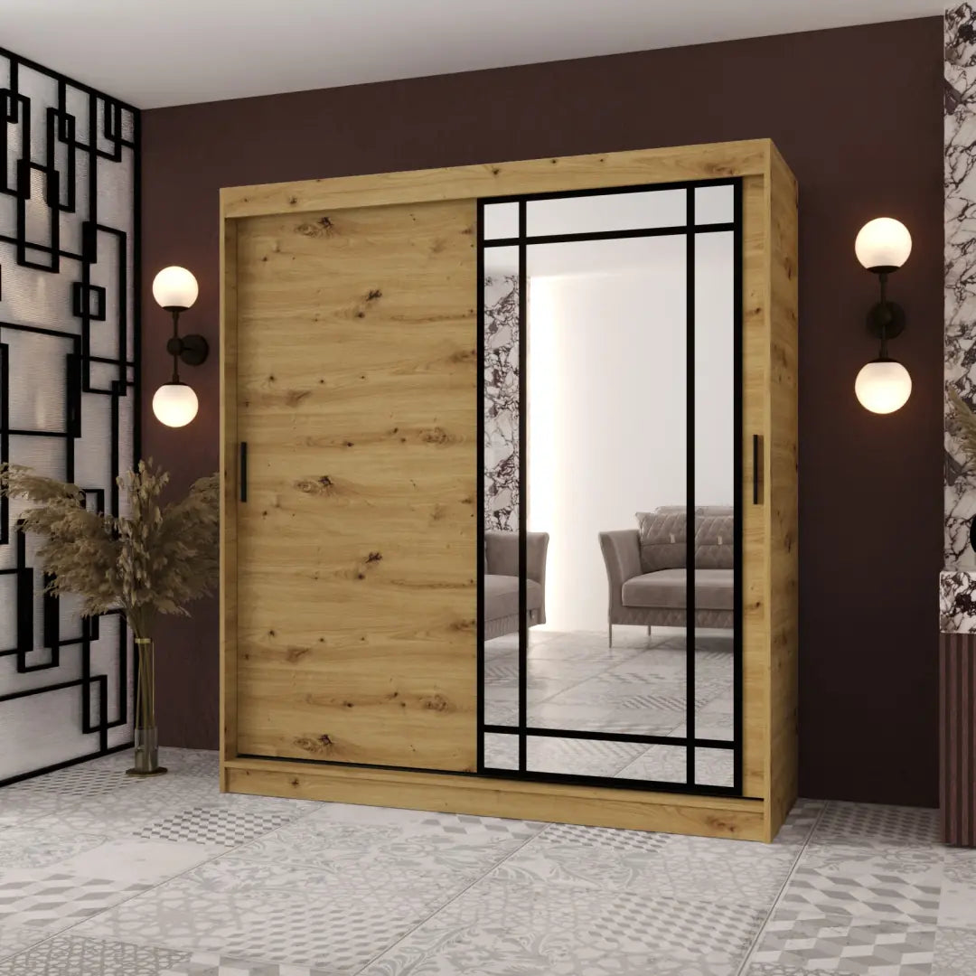 Almeria Sliding Door Wardrobe 180cm