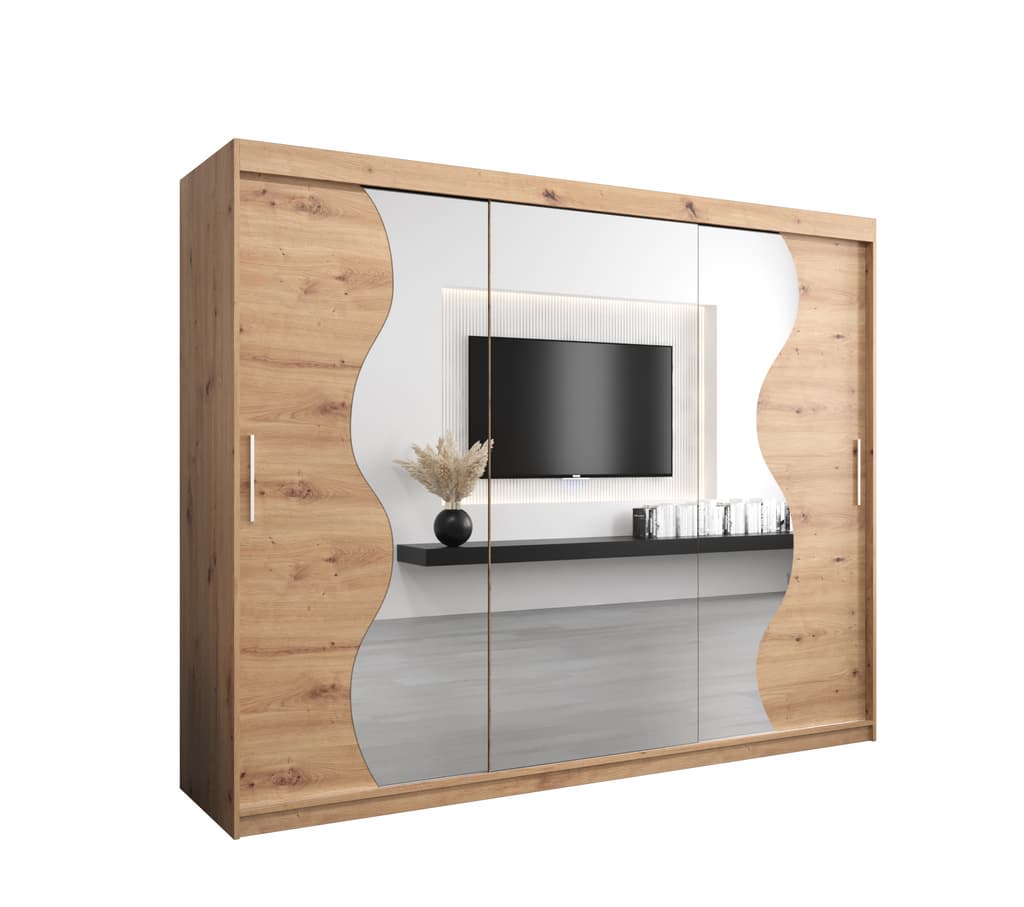 Madrid Sliding Door Wardrobe 250cm