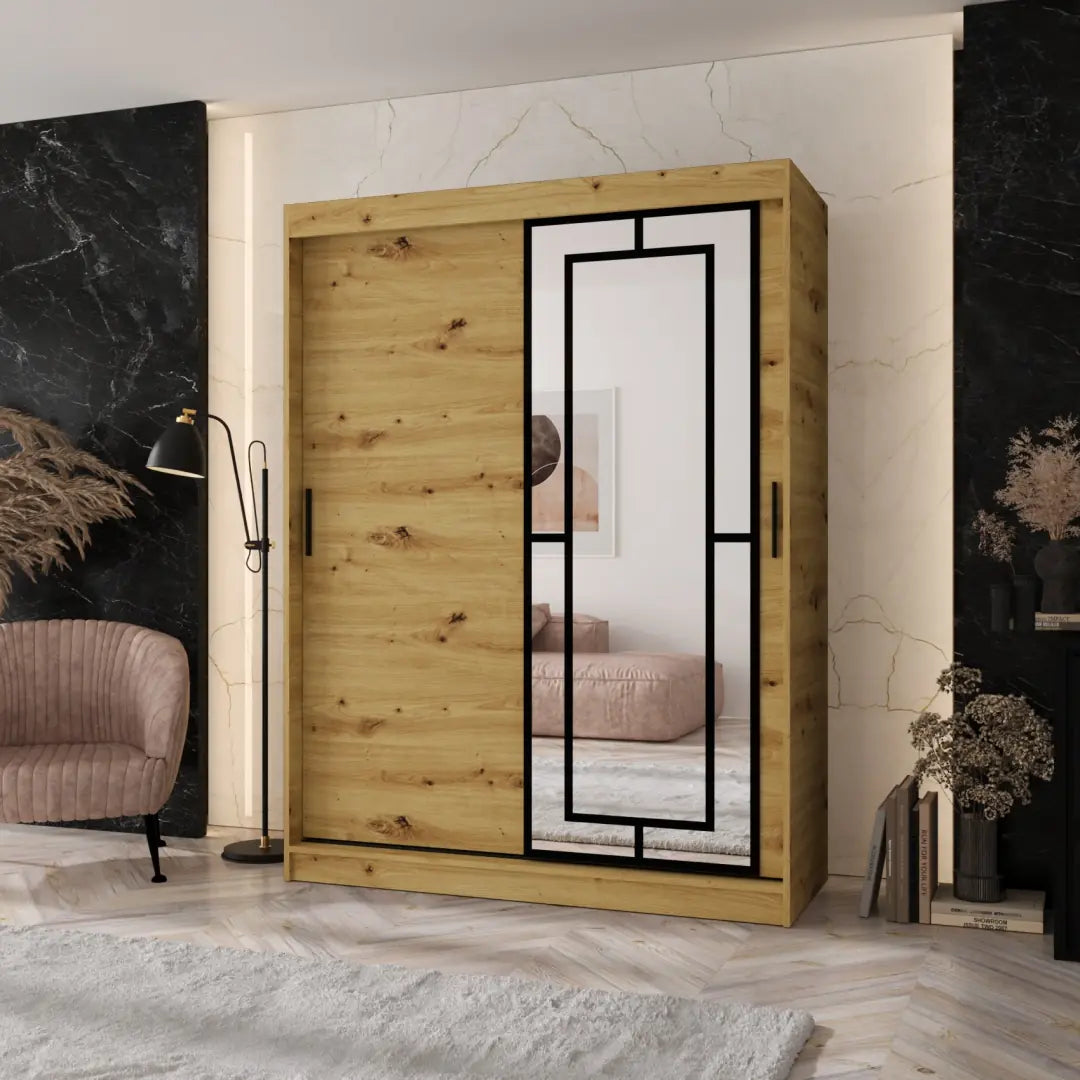 Modena Sliding Door Wardrobe 150cm