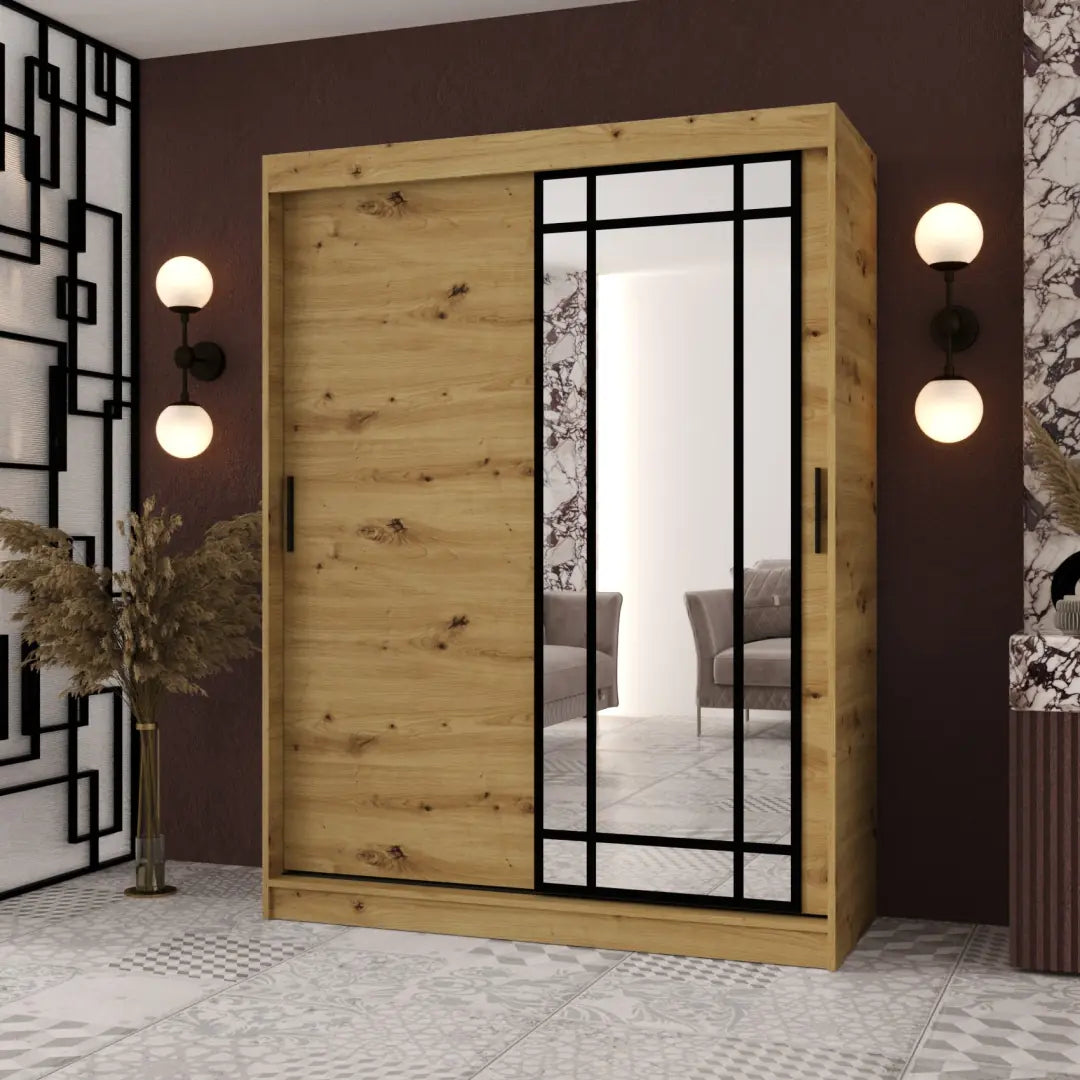 Almeria Sliding Door Wardrobe 150cm