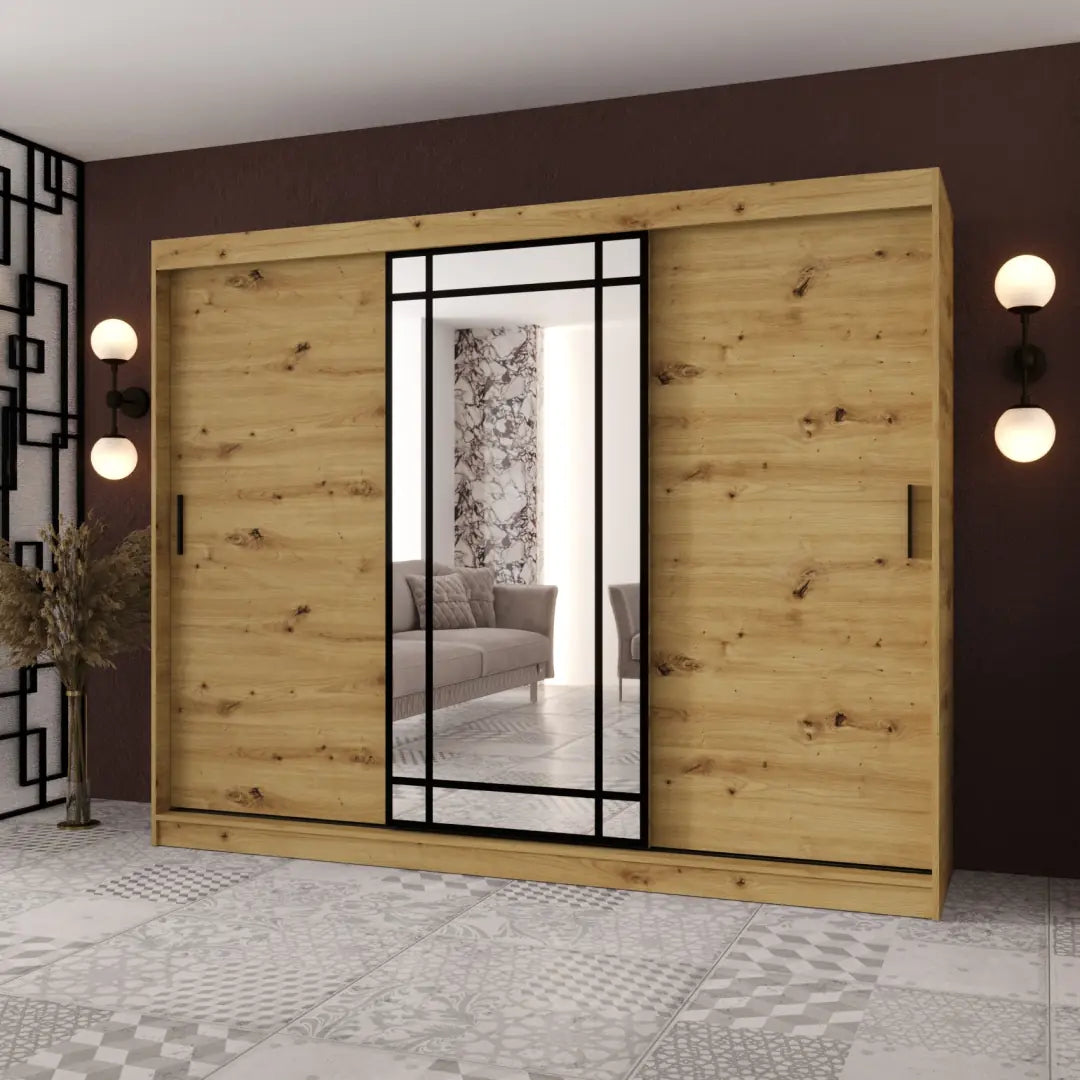 Almeria Sliding Door Wardrobe 250cm