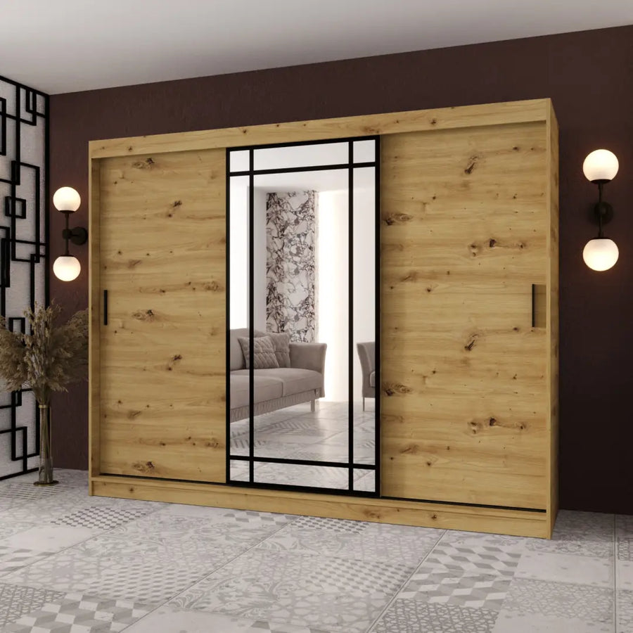 Almeria Sliding Door Wardrobe 250cm