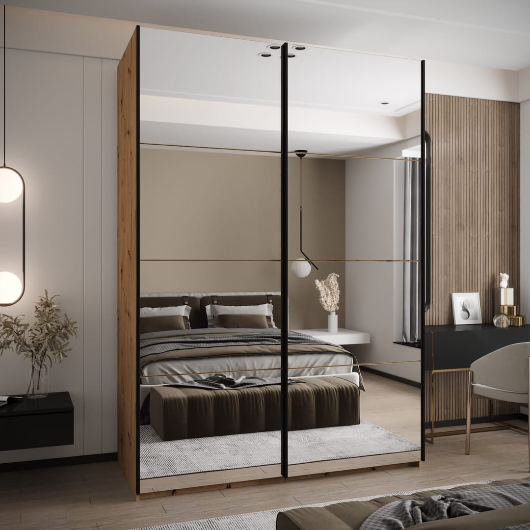 Trosa II Sliding Door Wardrobe 170cm