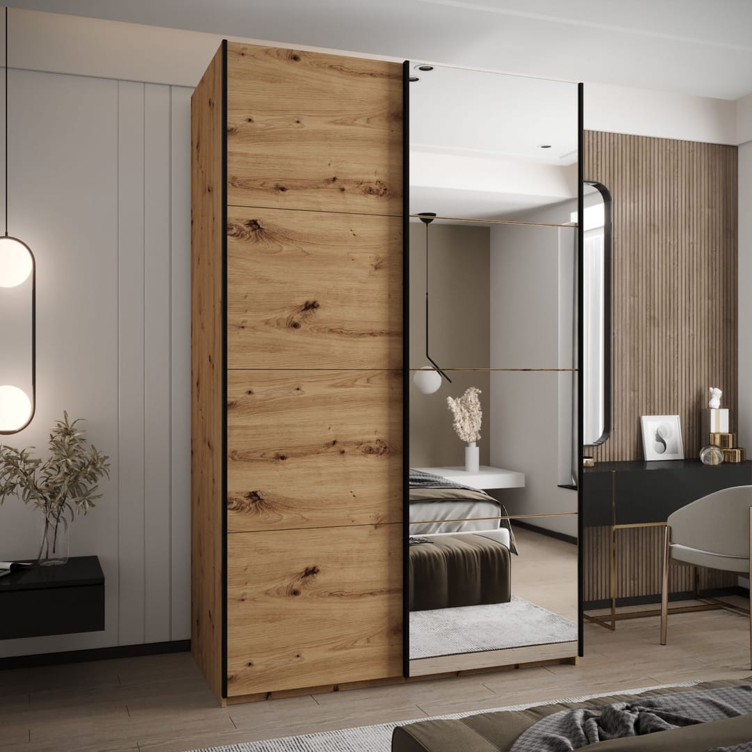 Trosa III Sliding Door Wardrobe 160cm