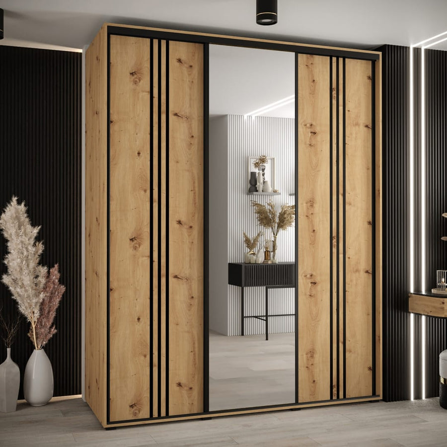 Cannes VII Sliding Door Wardrobe 200cm