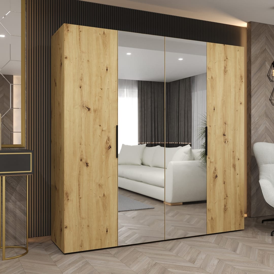 Marbella II Hinged Door Wardrobe 200cm