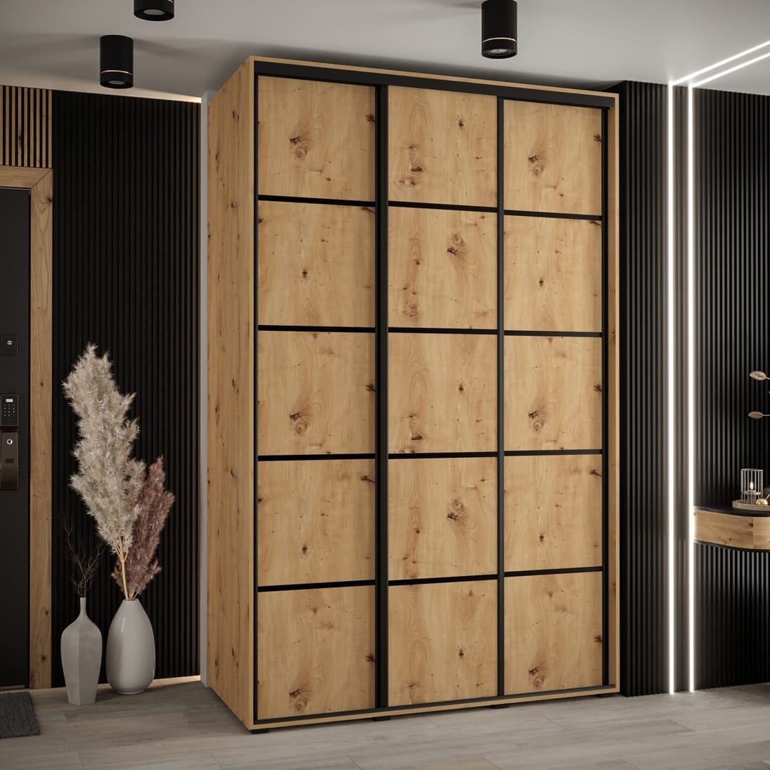Cannes IV Sliding Door Wardrobe 160cm