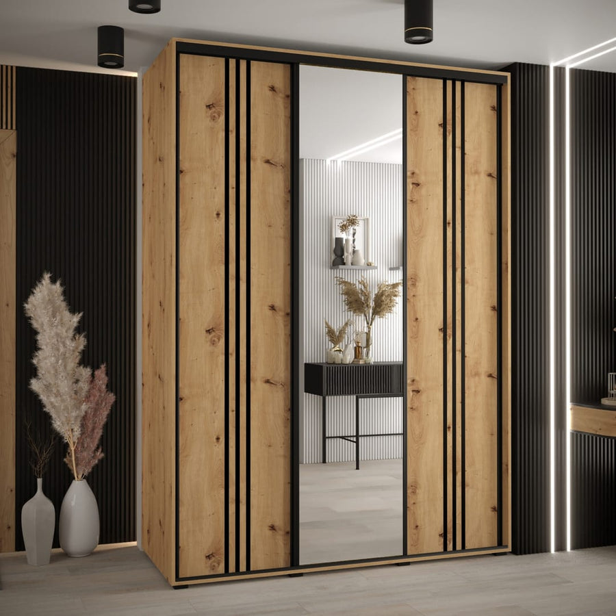 Cannes VII Sliding Door Wardrobe 170cm