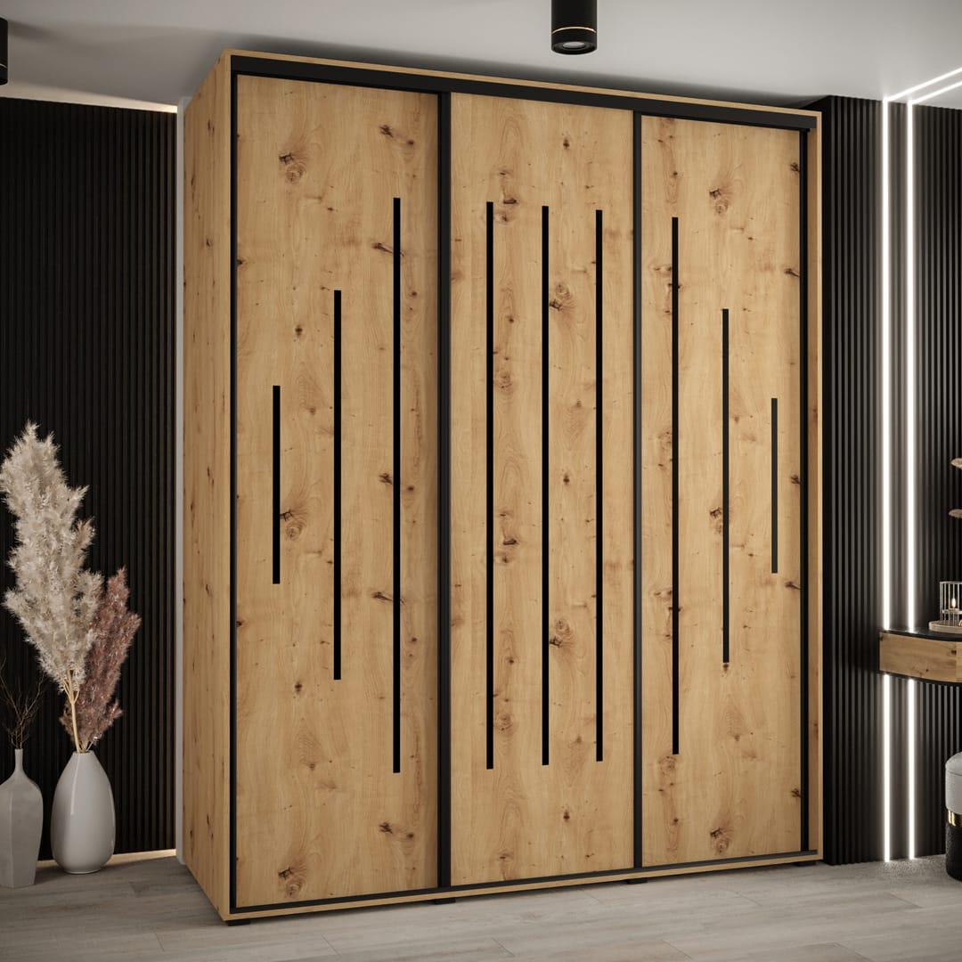 Cannes XII Sliding Door Wardrobe 190cm