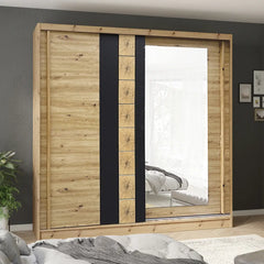 Avantgarde AV1 Sliding Door Wardrobe 200cm