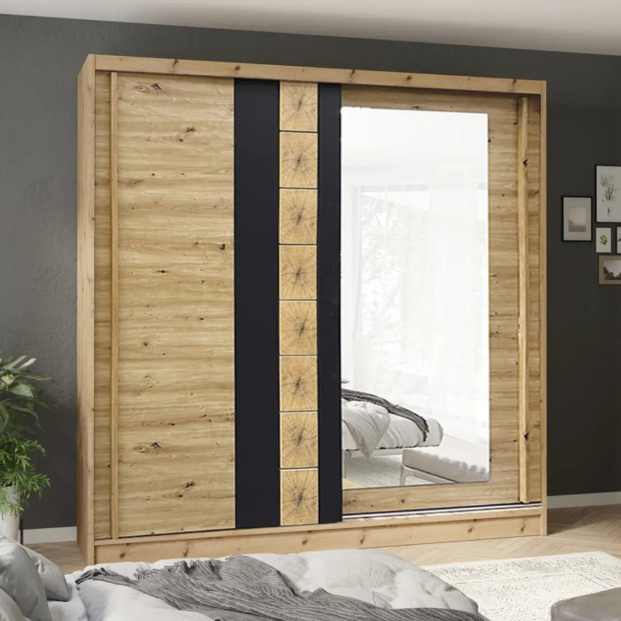 Avantgarde AV1 Sliding Door Wardrobe 200cm