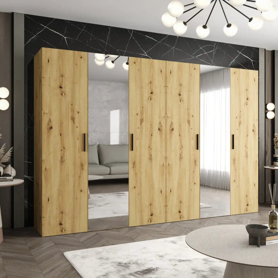 Bari II Hinged Door Wardrobe 300cm