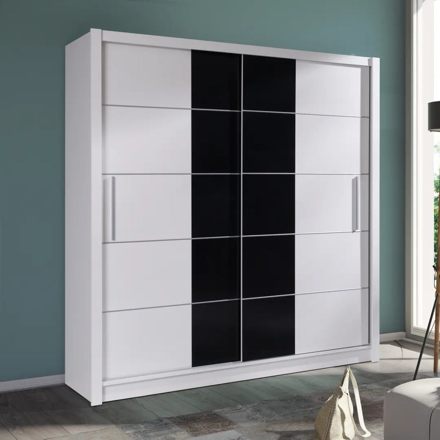 Bari XII Sliding Door Wardrobe 205cm
