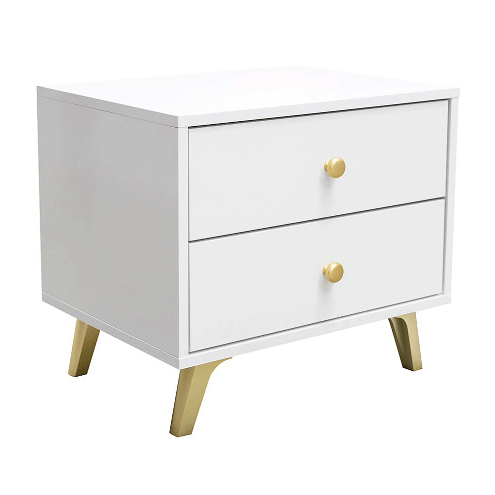 Bedside Table HUDSON White
