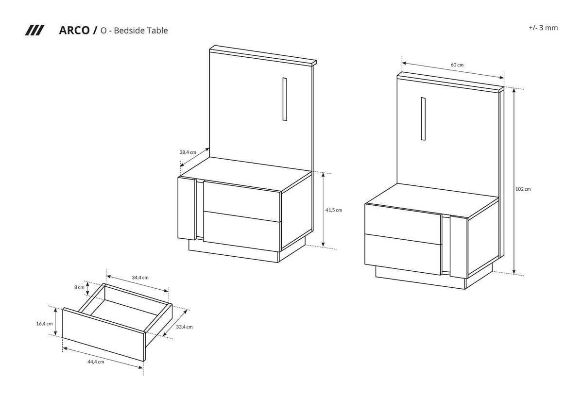 Bedside Tables ARCO product image