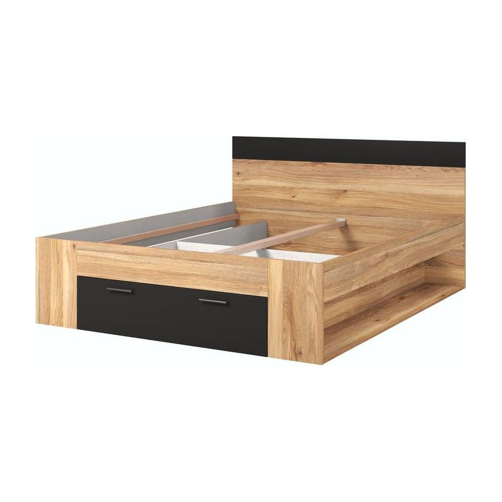 Beta Divan Bed [Oak Mauvella]