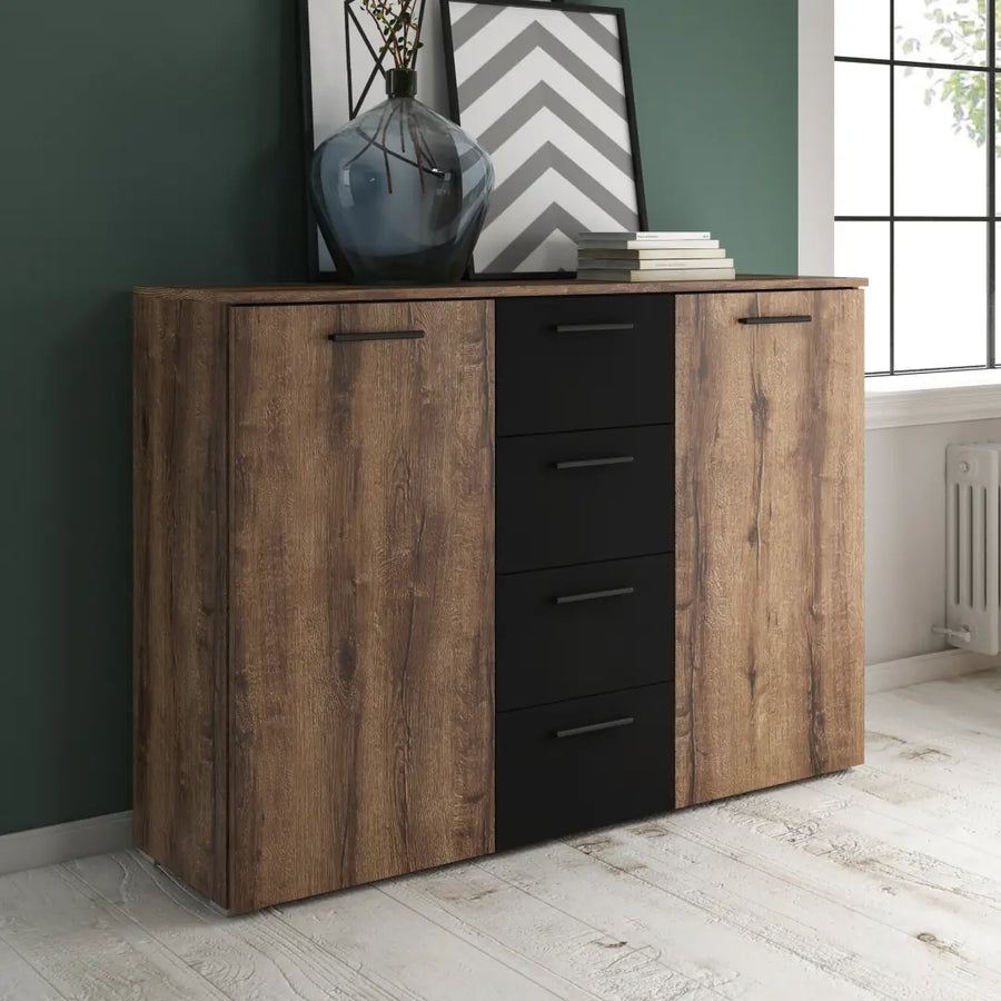 Beta Sideboard Cabinet 132cm [Oak Monastery]