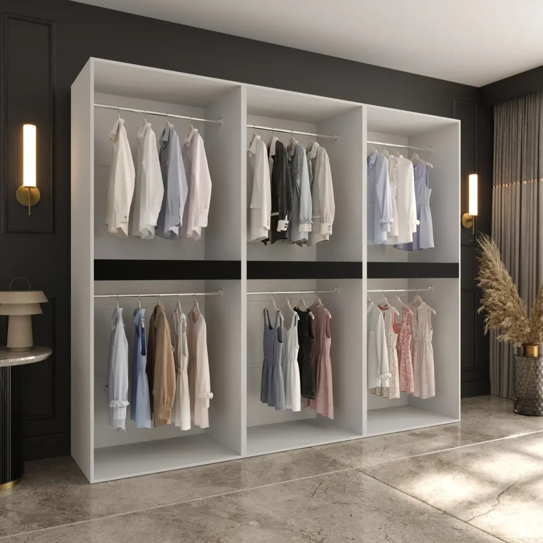 Tempo Hinged Door Wardrobe 240cm