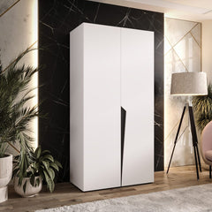 Piano I Hinged Door Wardrobe 100cm - product image 6