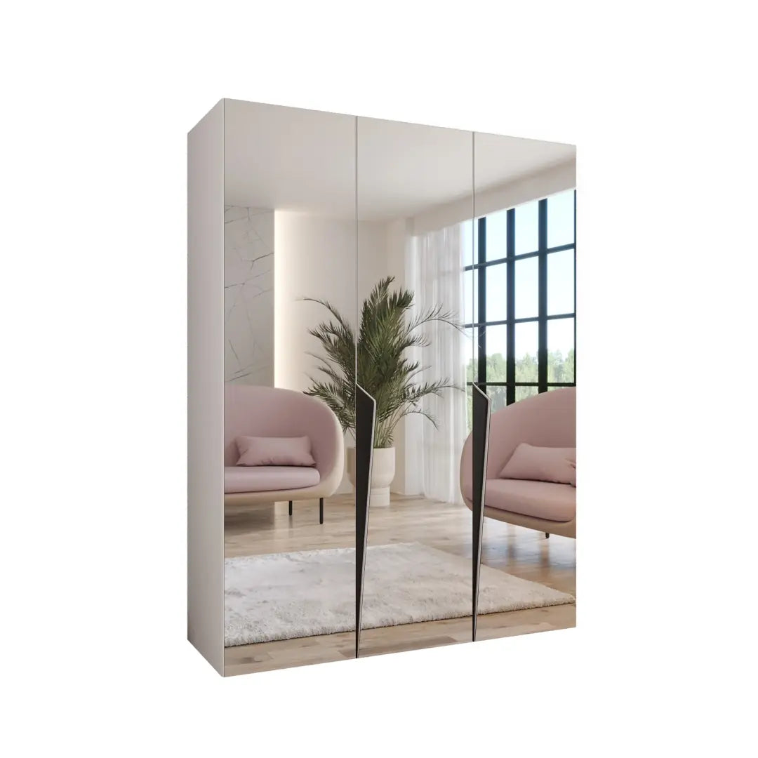 Piano III Hinged Door Wardrobe 150cm