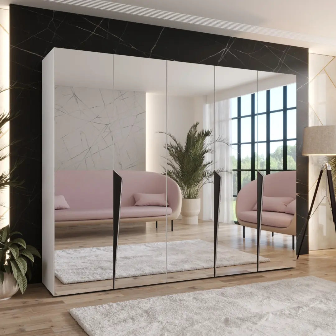 Piano III Hinged Door Wardrobe 250cm
