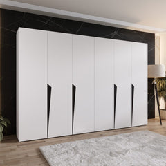 Piano I Hinged Door Wardrobe 300cm - product image 3