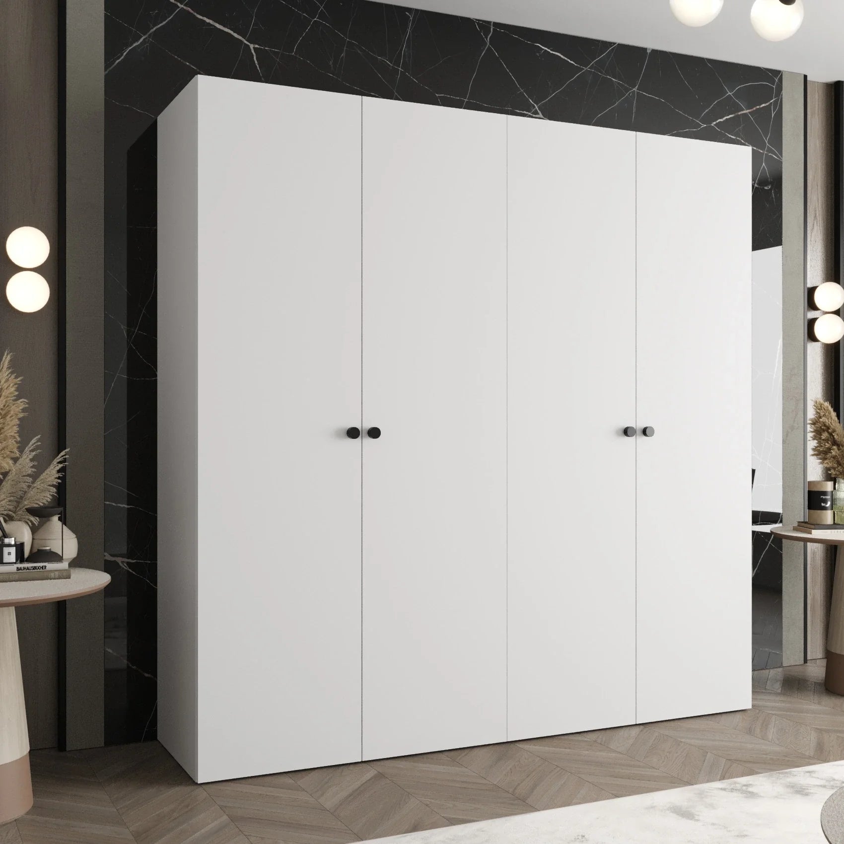 Parma I Hinged Door Wardrobe 200cm