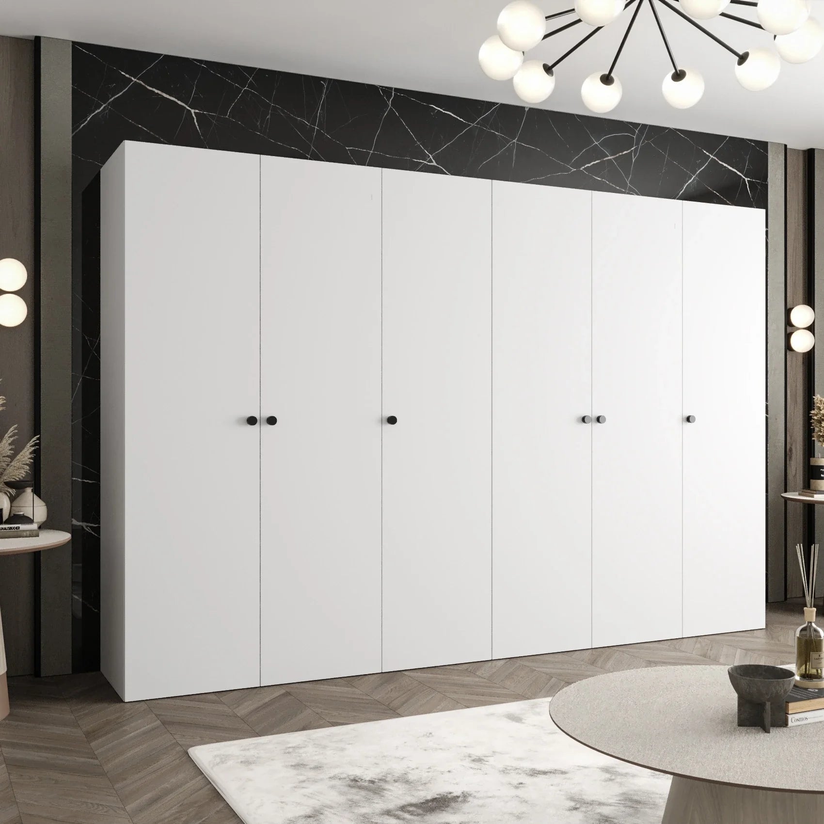 Parma I Hinged Door Wardrobe 300cm