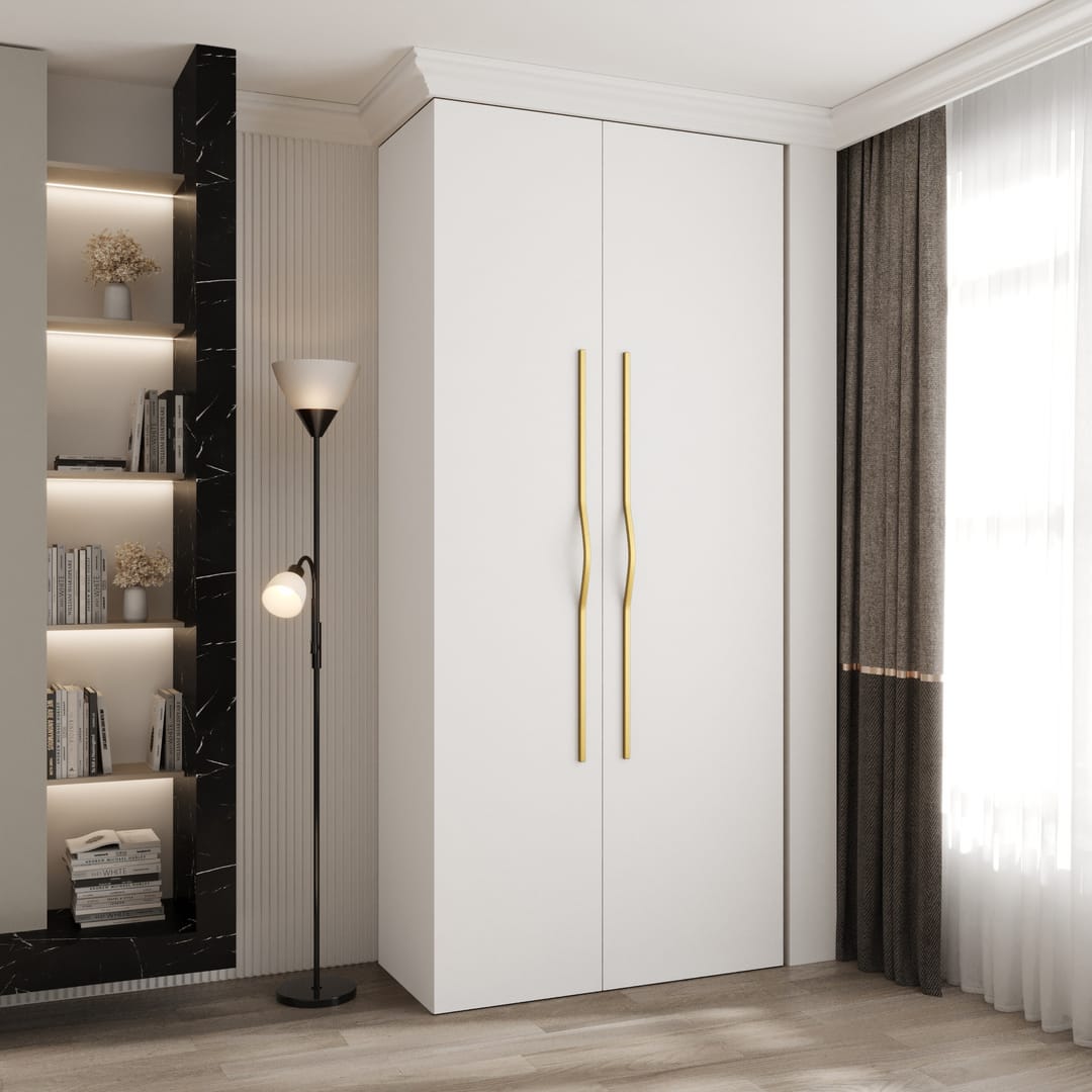 Como II Hinged Door Wardrobe 110cm