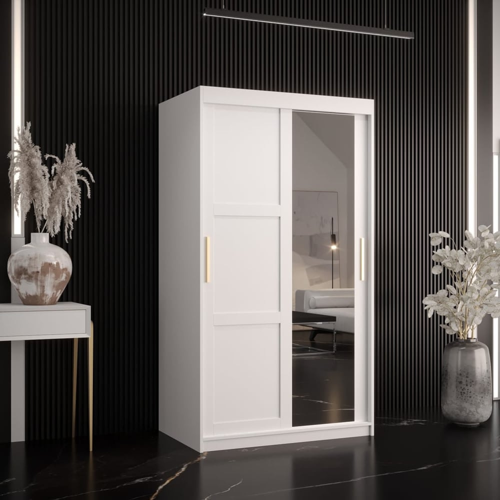 Ramiro II Sliding Door Wardrobe 100cm - product image 5