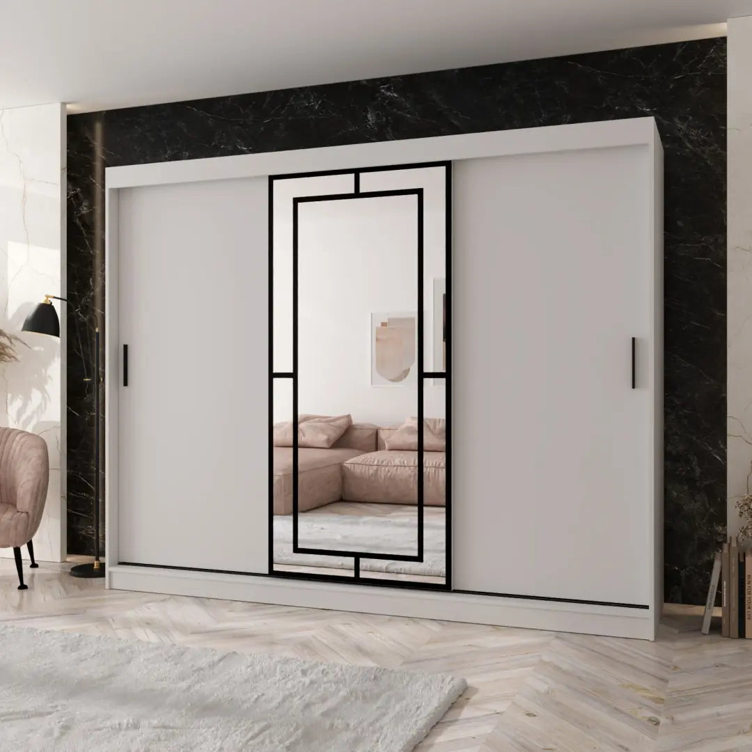 Modena Sliding Door Wardrobe 250cm