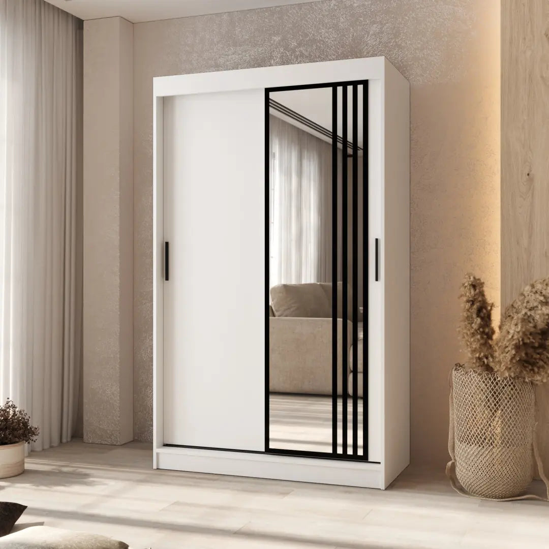 Asved Sliding Door Wardrobe 120cm