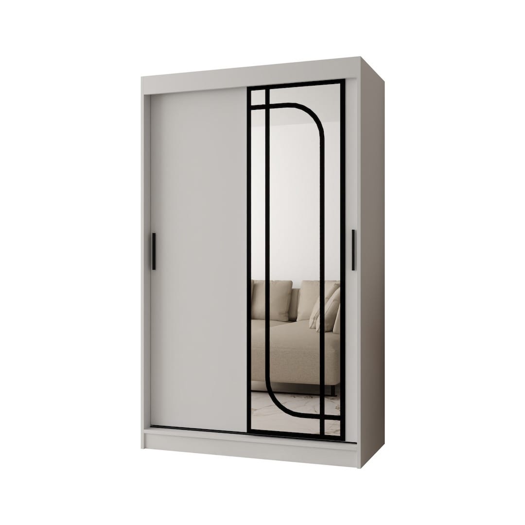 Alabama Sliding Door Wardrobe 120cm