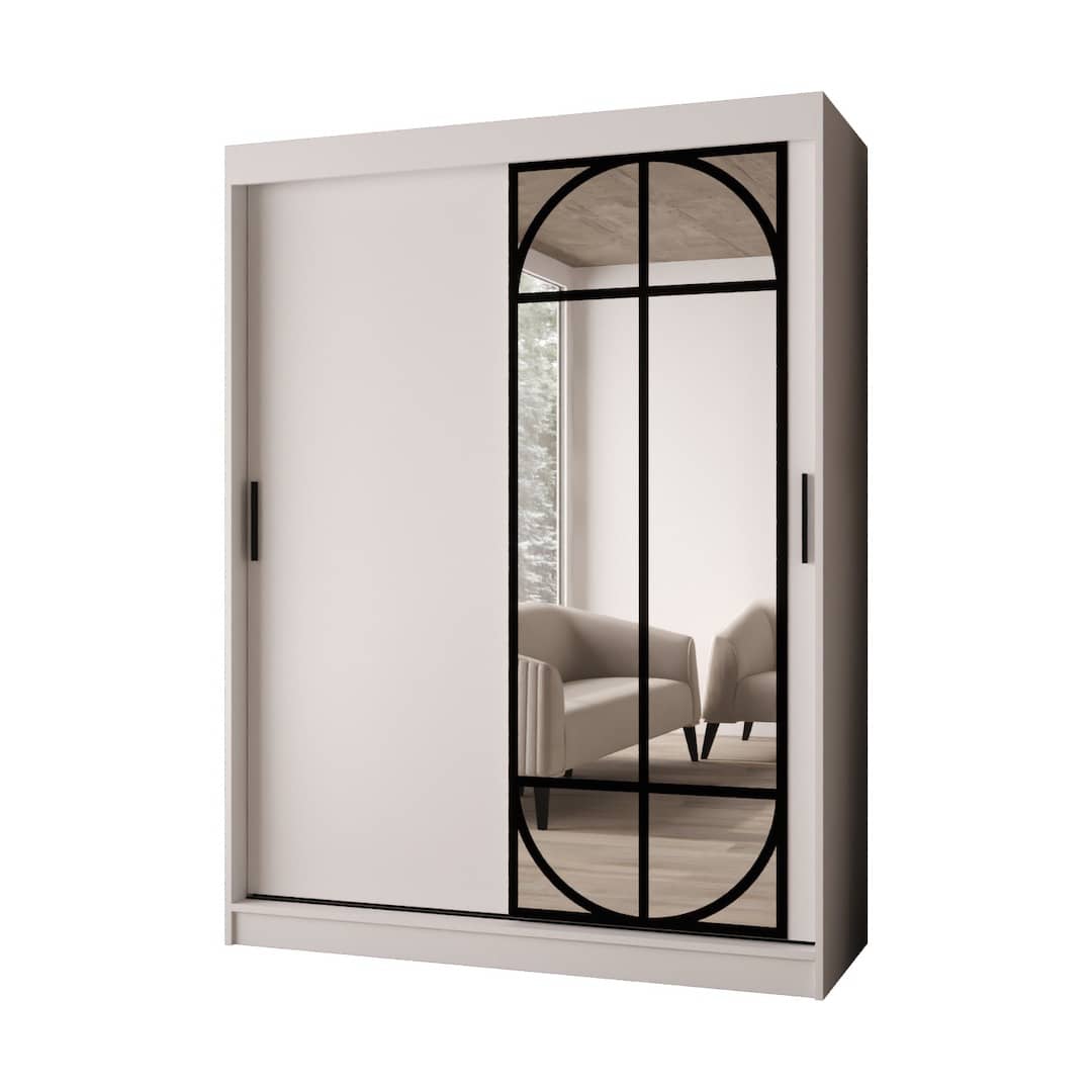 Lugo Sliding Door Wardrobe 150cm