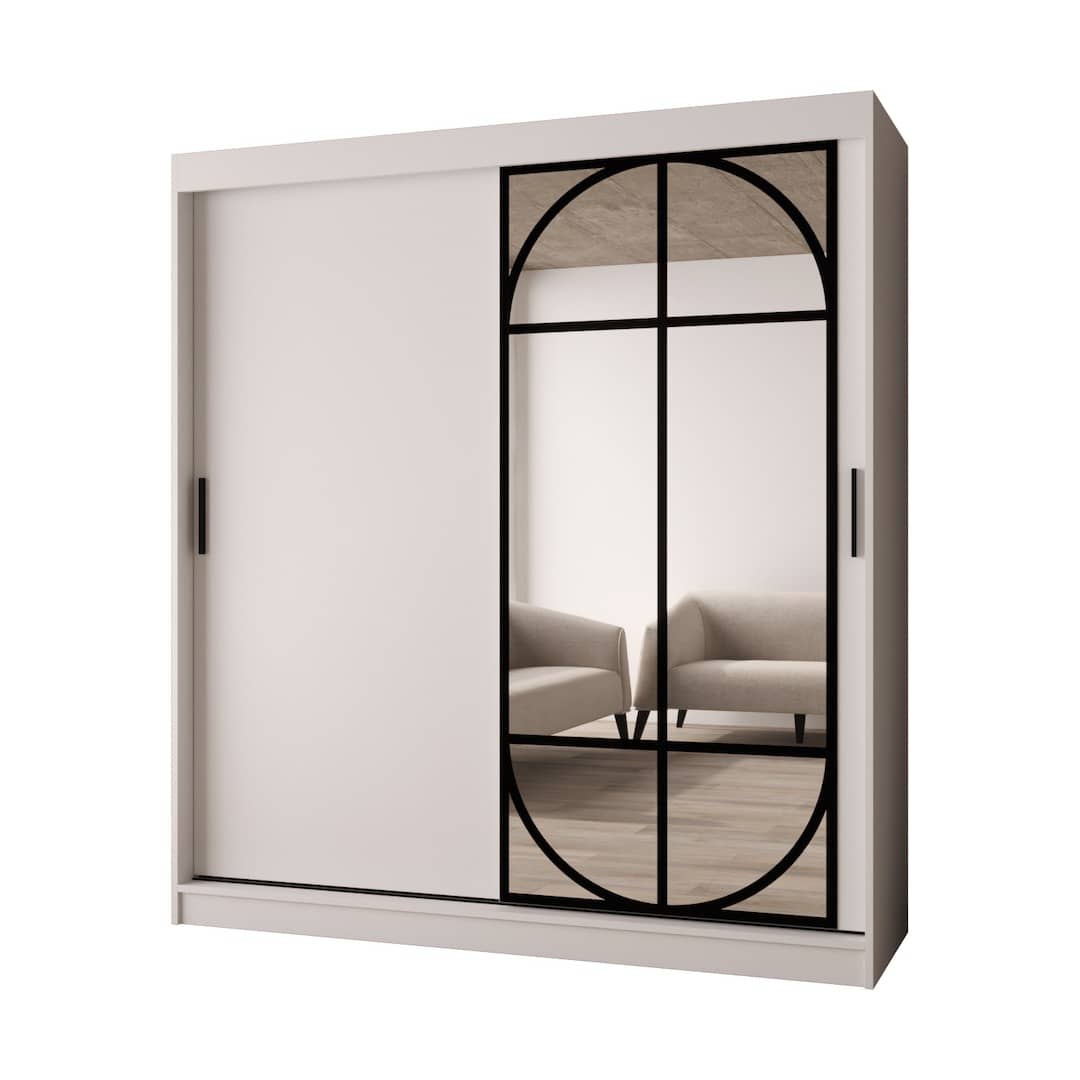 Lugo Sliding Door Wardrobe 180cm