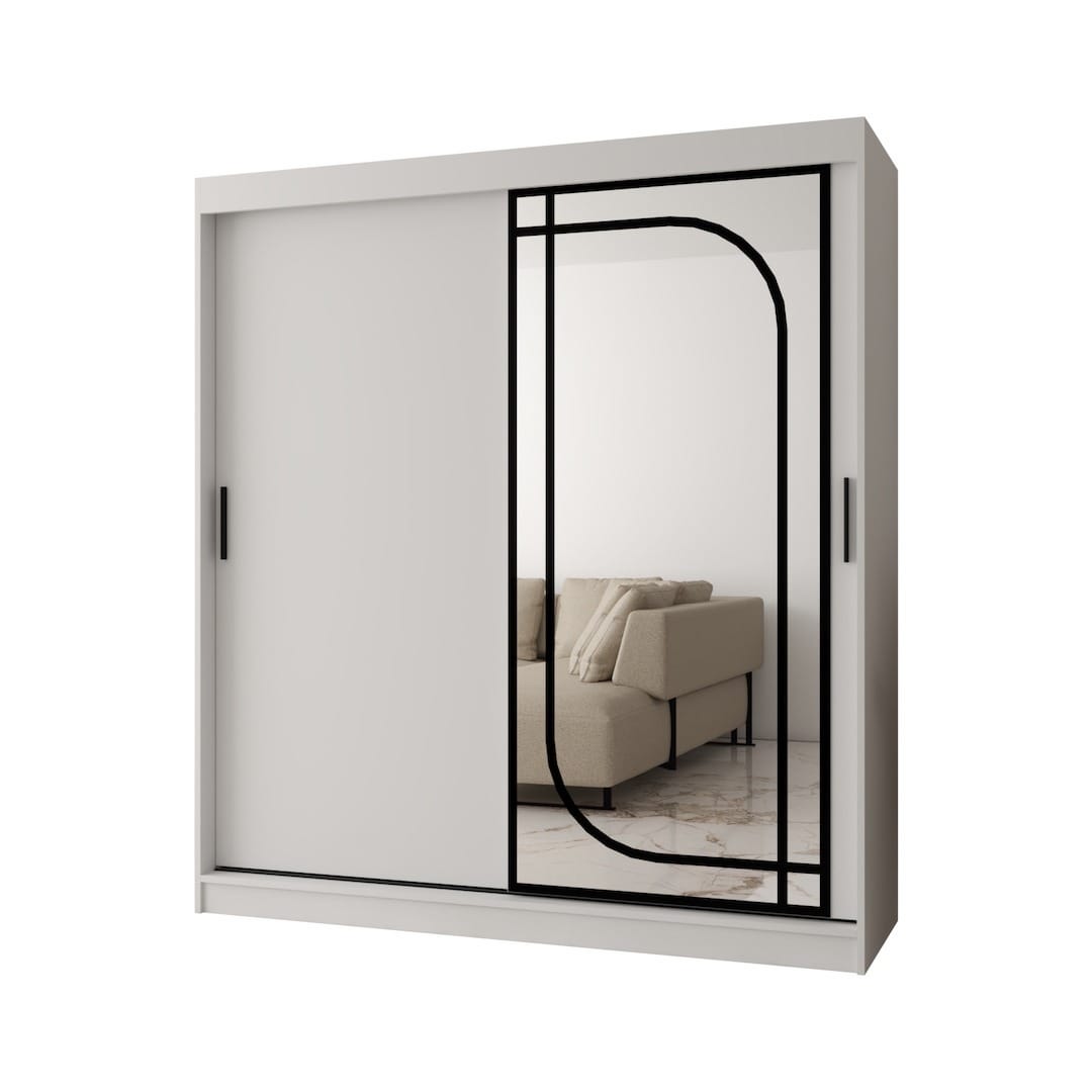 Alabama Sliding Door Wardrobe 180cm