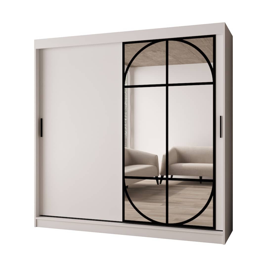 Lugo Sliding Door Wardrobe 200cm