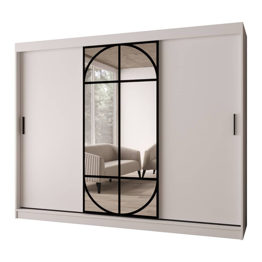 Lugo Sliding Door Wardrobe 250cm