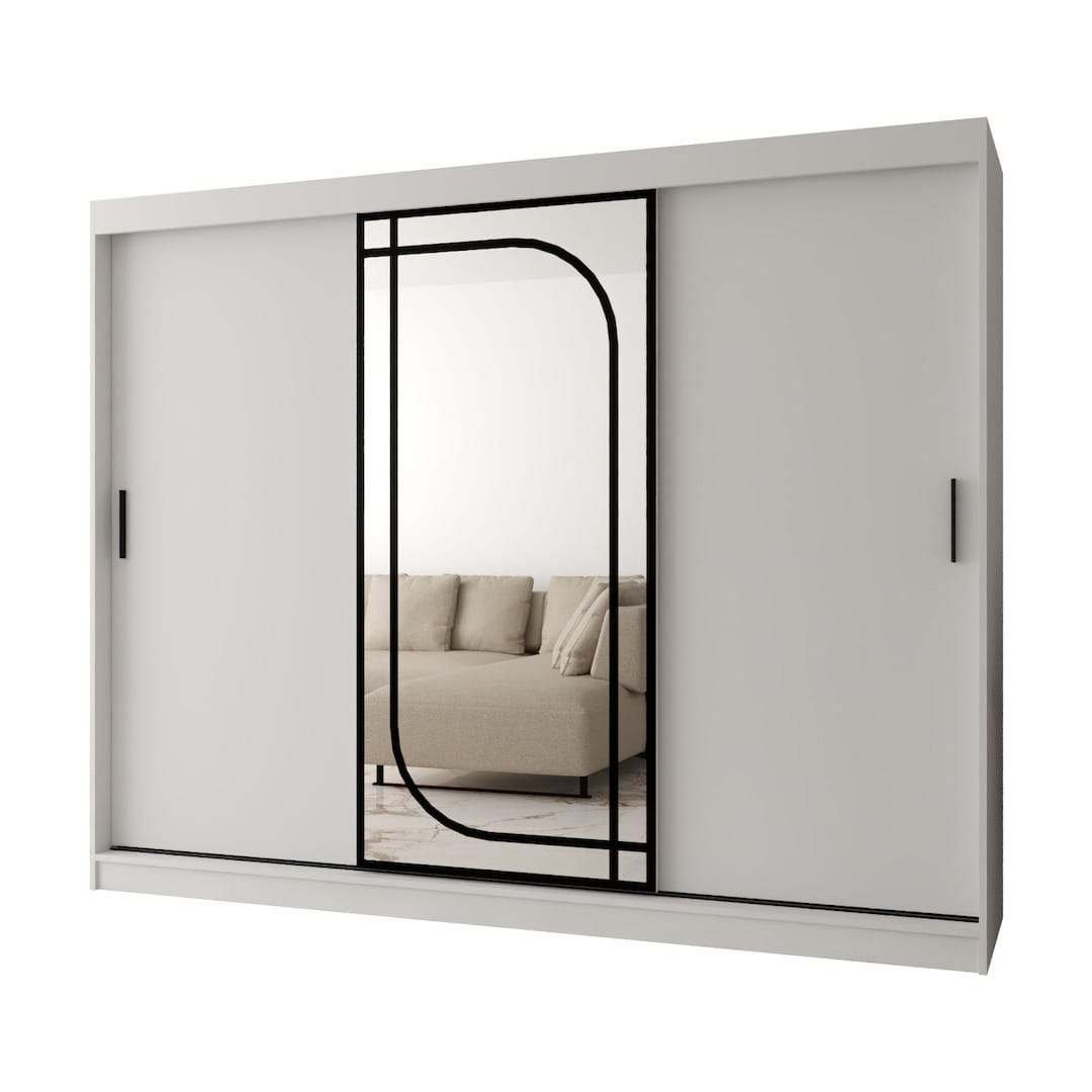 Alabama Sliding Door Wardrobe 250cm
