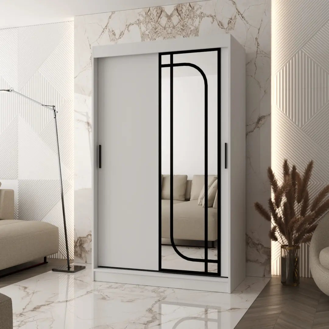 Alabama Sliding Door Wardrobe 120cm
