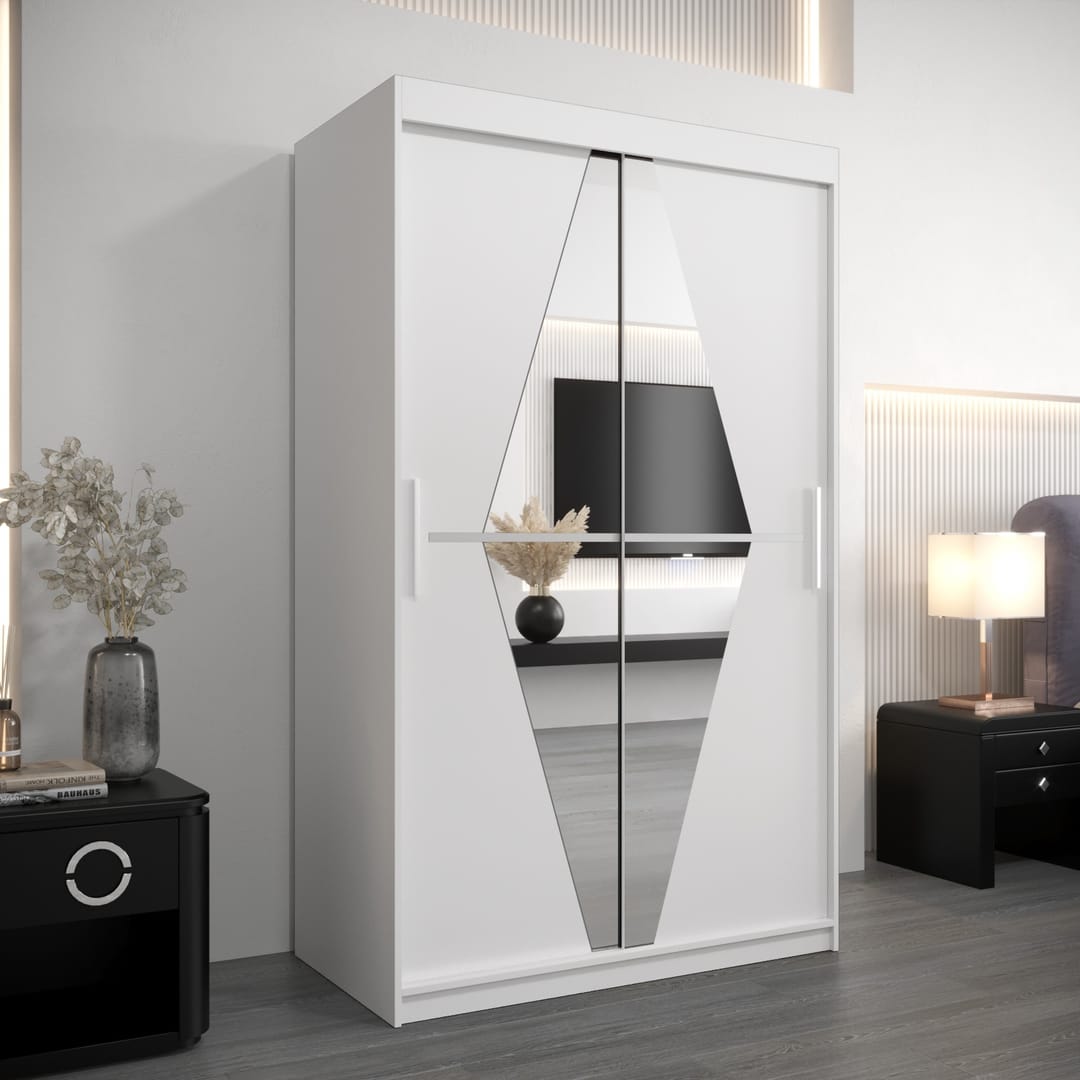 Boliwia Sliding Door Wardrobe 120cm