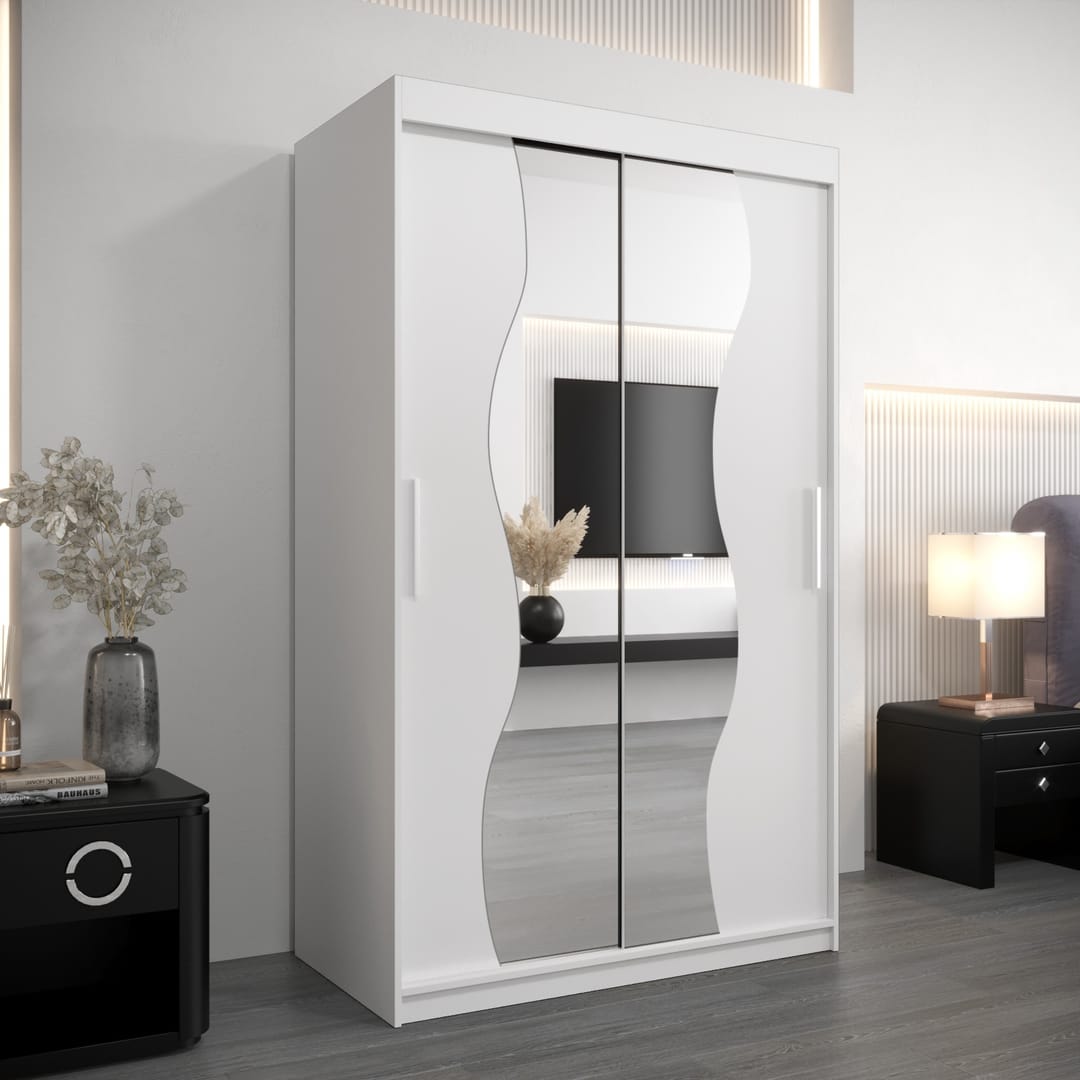 Madrid Sliding Door Wardrobe 120cm - product image 3