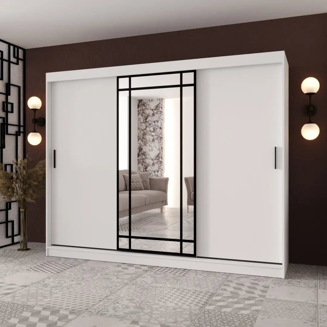Almeria Sliding Door Wardrobe 250cm
