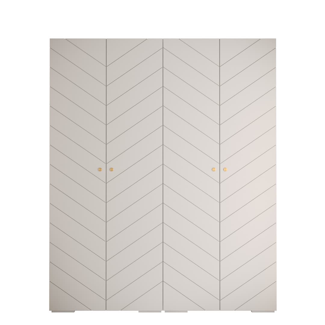 Manhattan IV Hinged Door Wardrobe 200cm - product image 2