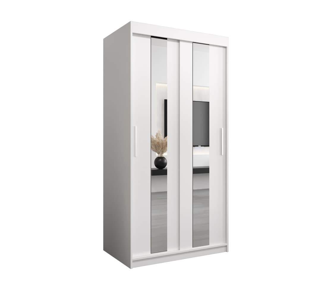 Pole Sliding Door Wardrobe 100cm - product image 2